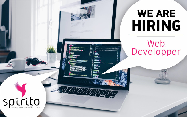 SPIRITO WE ARE HIRING web developer